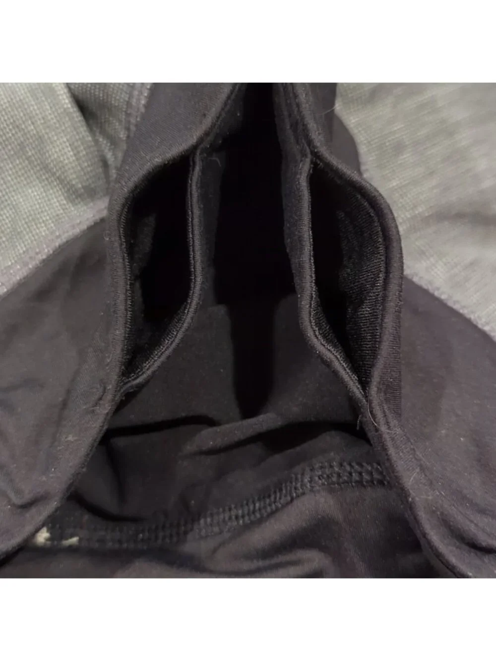 Lululemon Run: Pace Setter Skirt Heathered deep coal and black and indigo